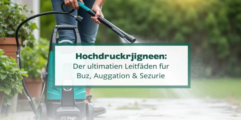 Hochdruckreiniger richtig anwenden - Tipps zum Kauf eines Hochdruckreinigers - Sicherheitsvorkehrungen für Hochdruckreiniger