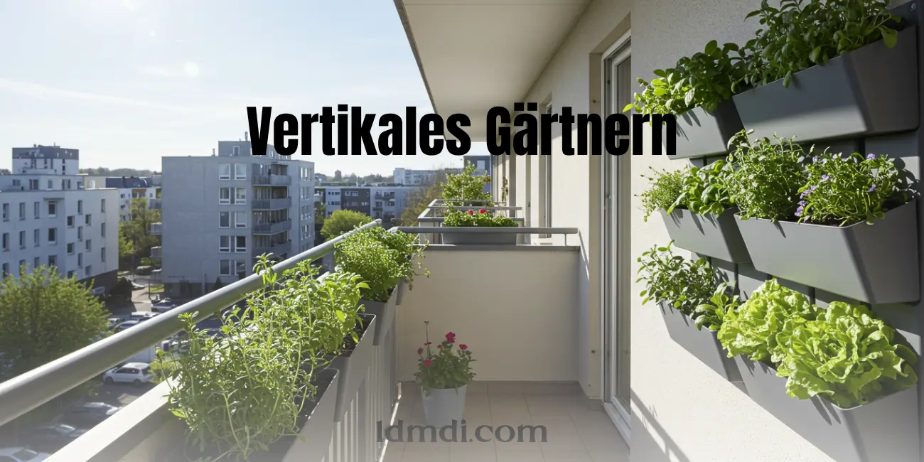 Vertikales Gärtnern: Ratgeber für Balkone & Kleine Gärten in Deutschland