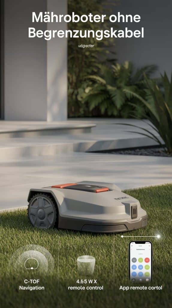 Der perfekte Freiheitsgarant: Mähroboter ohne Begrenzungskabel 2 Mähroboter ohne Begrenzungskabel im Vergleich