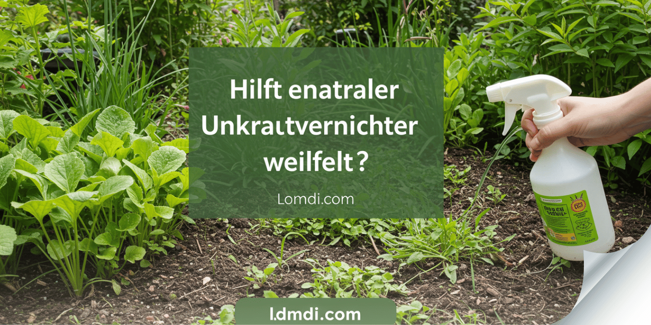 Hilft ein natürlicher Unkrautvernichter wirklich?