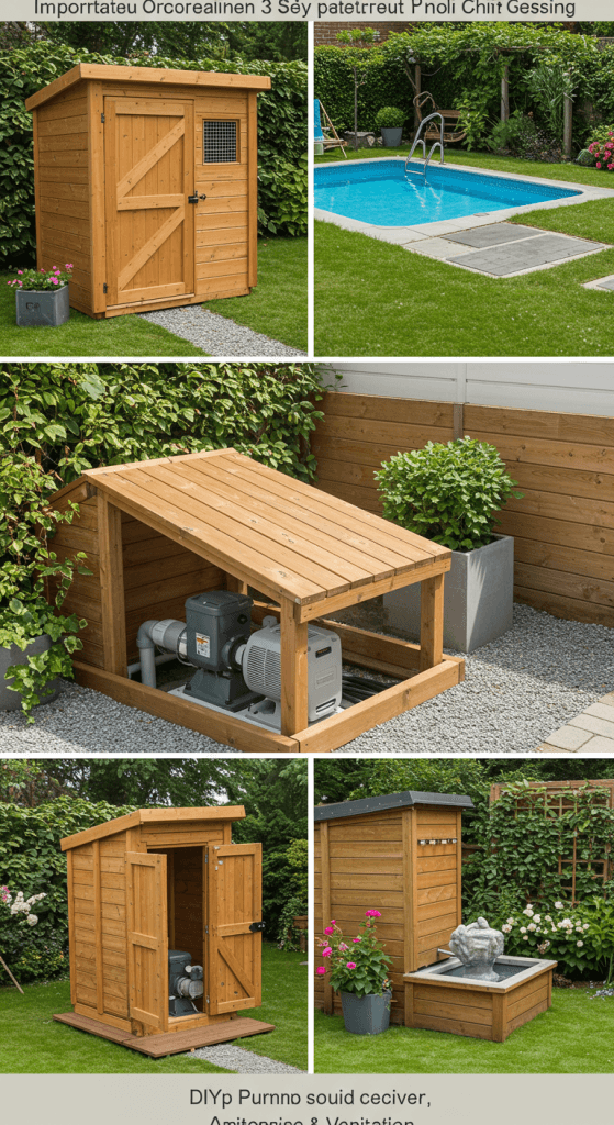Poolpumpe verstecken: 5 clevere & stilvolle Ideen für Ihren Garten