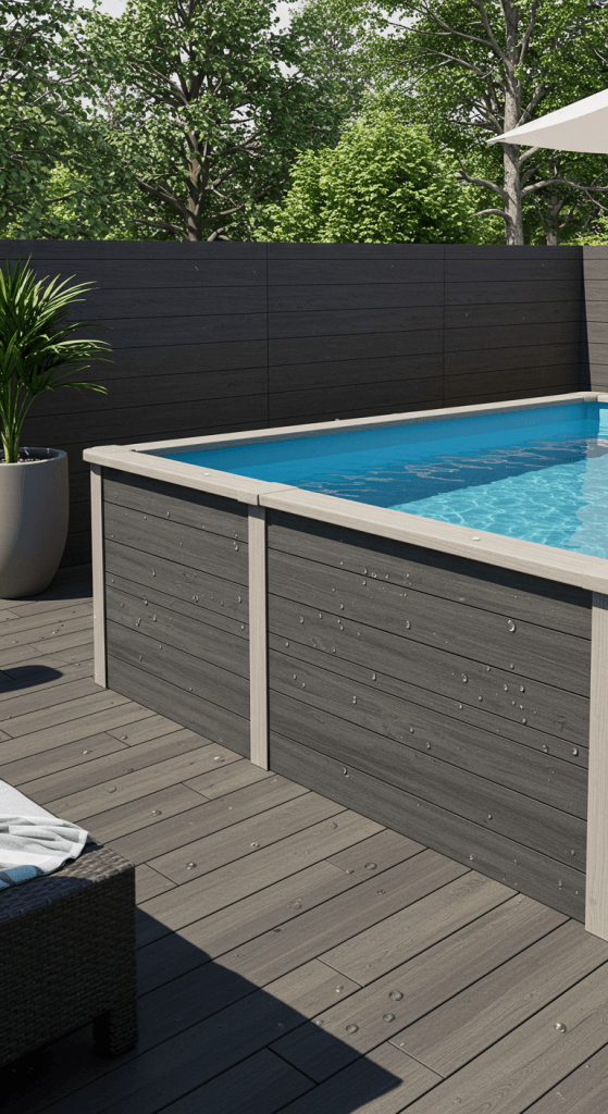 Pool im Garten verkleiden: 12 geniale Ideen für Aufstellpools