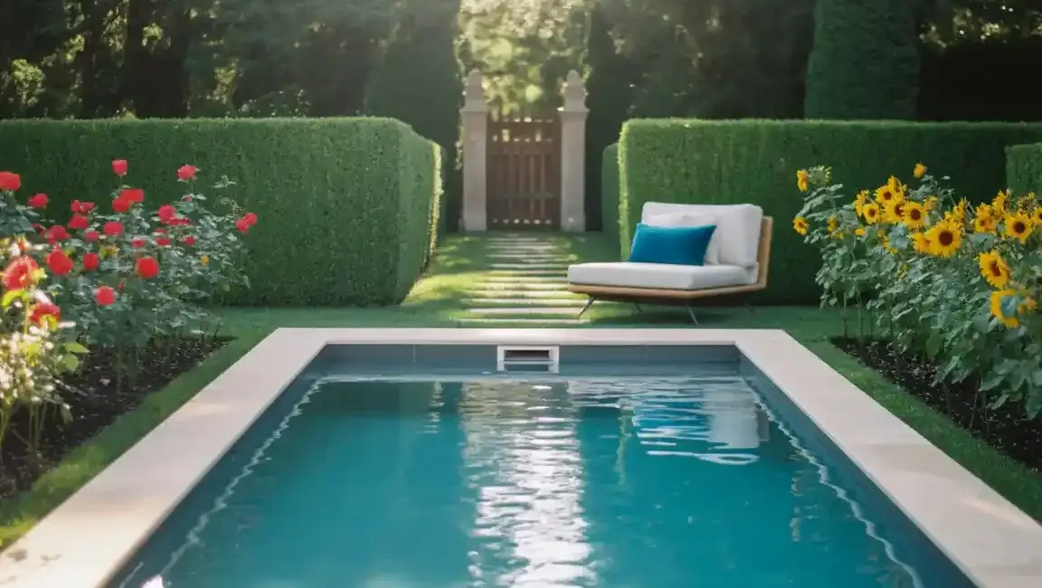 pool im garten ideen kleiner Pool Garten , Poolgestaltung Beispiele