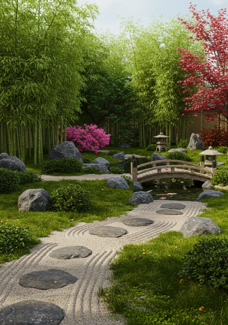 Wie kann ich einen Japanischen Garten selbst anlegen?