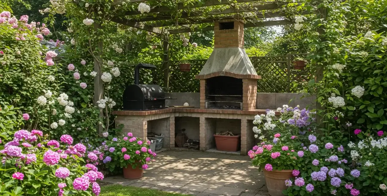 grillplatz im garten