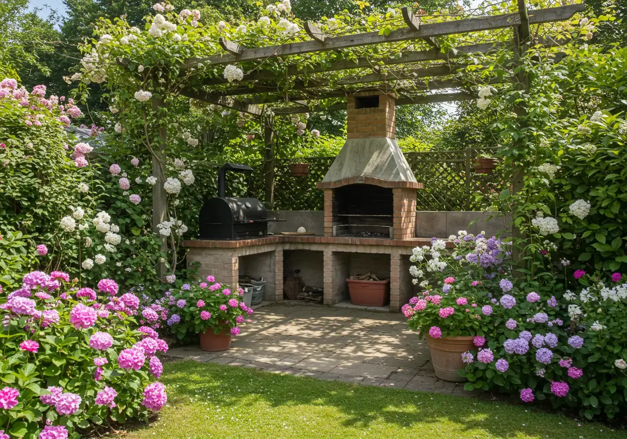grillplatz im garten