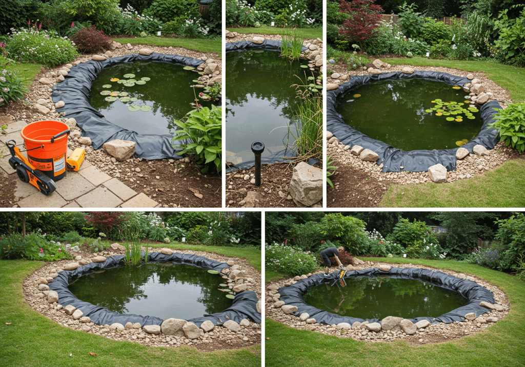 DIY Schwimmteich bauen: Anleitung in 7 Schritten