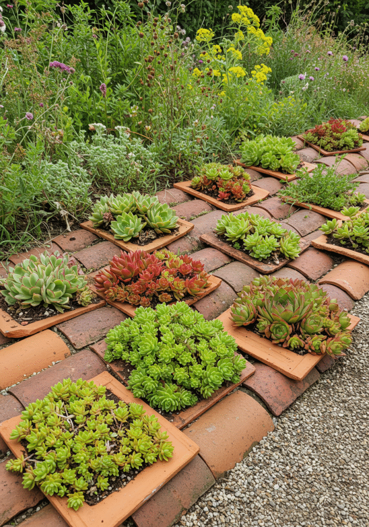 Hauswurz Ideen Garten: 6 Wege zum Steingarten.