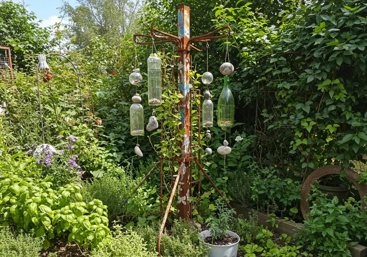 gartenkunst selber machen , Skulpturen für den Garten selber machen