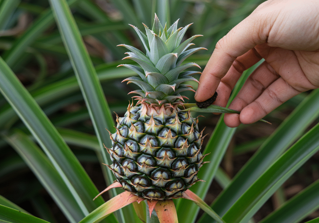 ananas pflanze 