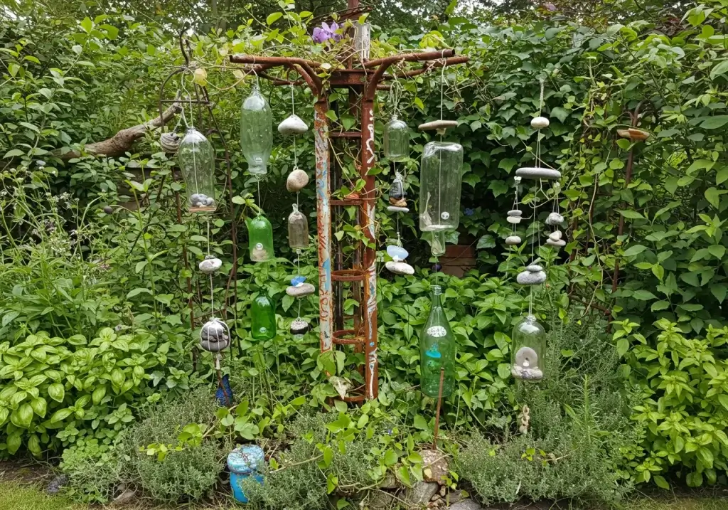 gartenkunst selber machen , Skulpturen für den Garten selber machen