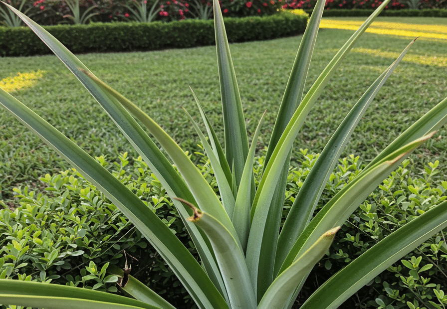 ananas pflanze , garten gartenideen , gartendeko