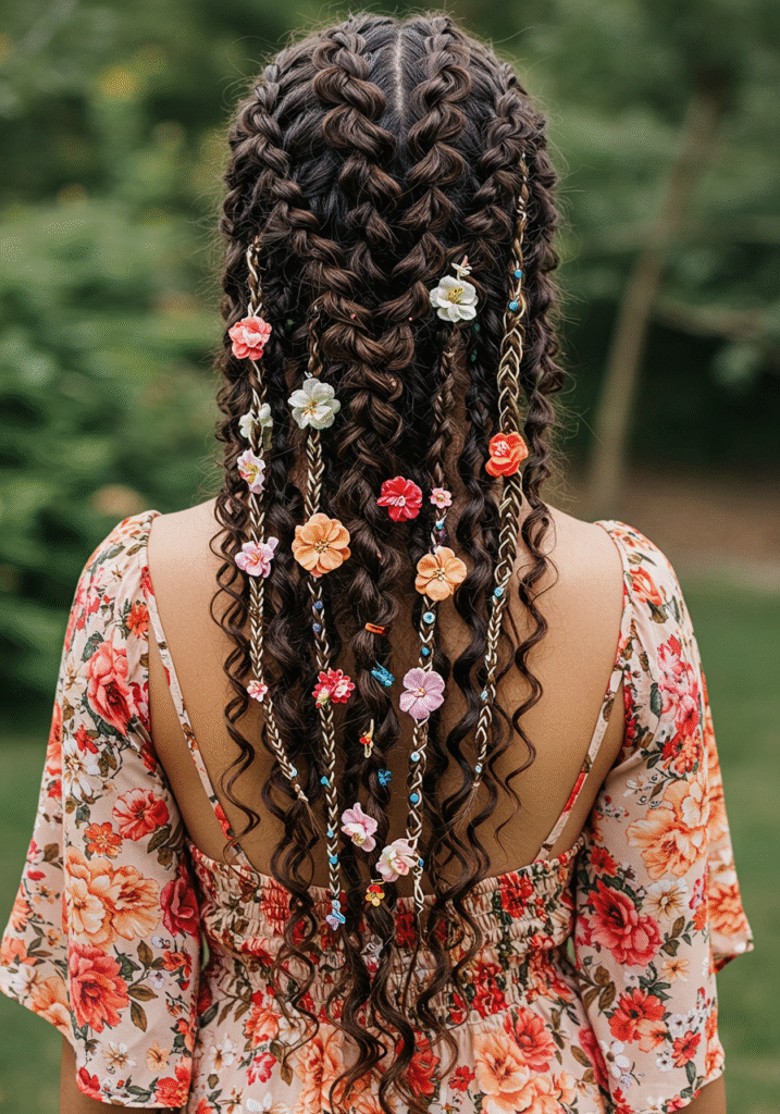 Bohemian Feed-In Braids