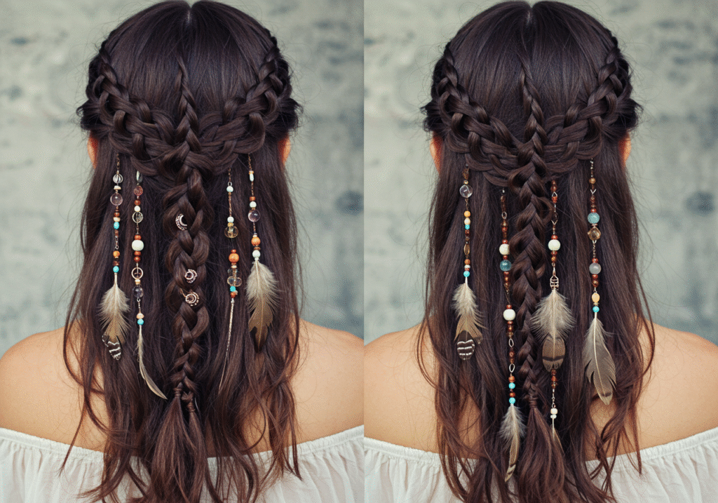 Get the Boho Knotless Braids of your dreams. Explore stunning boho braids and find inspiration for your next protective style that's both chic and tension-free.