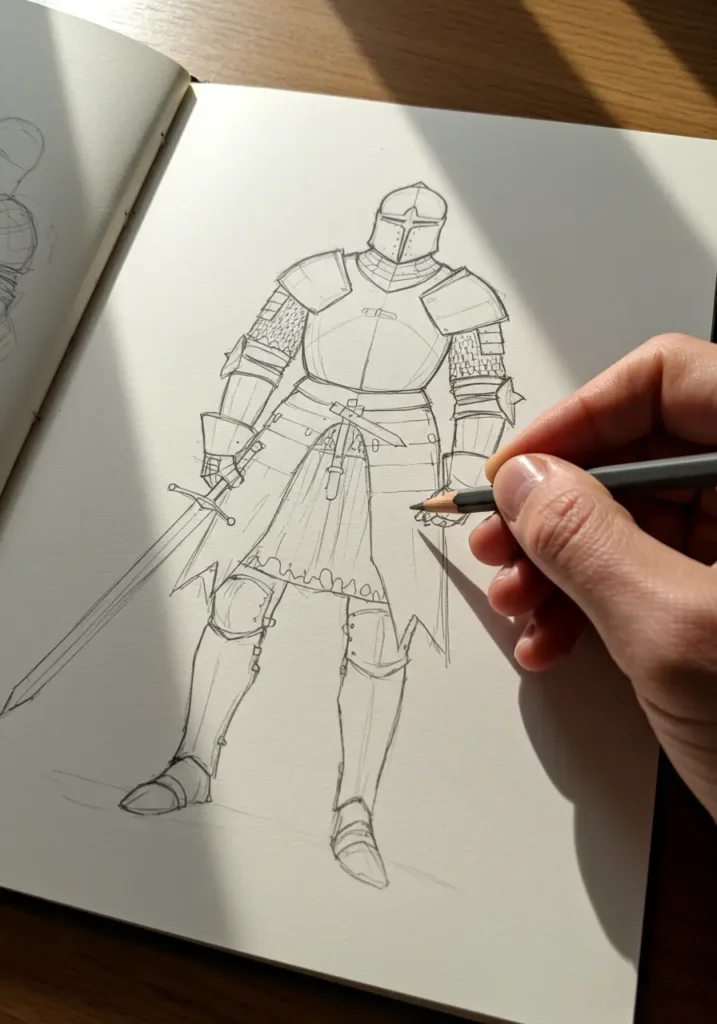 How to Draw a Knight: Easy Step-by-Step Guide